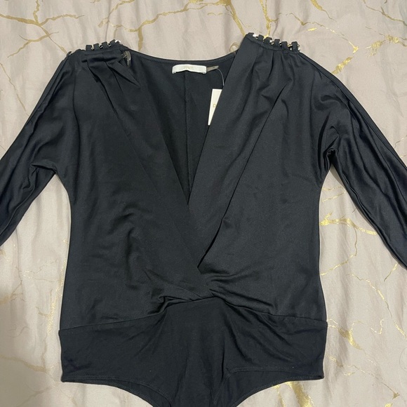 DO&BE Black Long Sleeve Bodysuit - Picture 14 of 14
